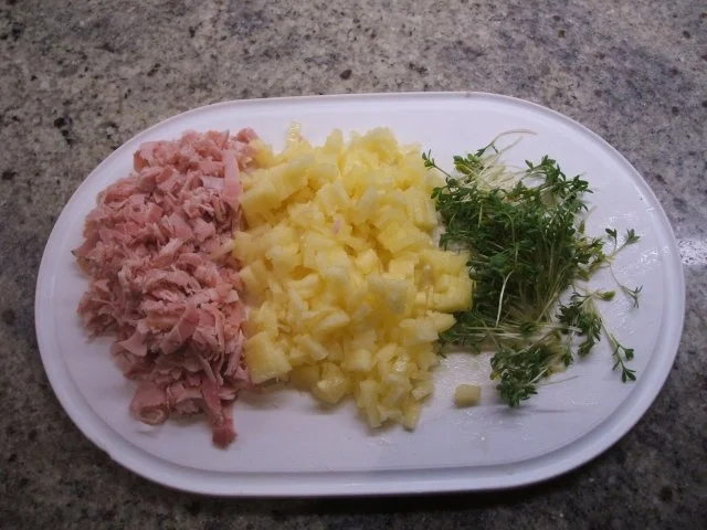 Rezept: Frischkäse: Frischkäse "Hawaii" Bild Nr. 3 Frischkäse: Frischkäse "Hawaii" - Rezept - Bild Nr. 3