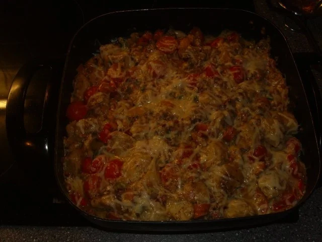 Rezept: Restepfanne mit Klößen Bild Nr. 5 Restepfanne mit Klößen - Rezept - Bild Nr. 5