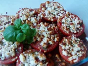 Tomaten mediterran gebacken - Rezept