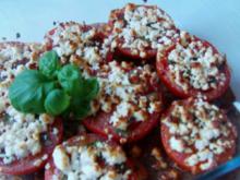 Tomaten mediterran gebacken - Rezept