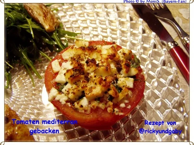 Rezept: Tomaten mediterran gebacken Bild Nr. 2 Tomaten mediterran gebacken - Rezept - Bild Nr. 2