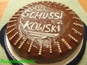 Rührteig:  SCHOKOKUCHEN à la Sacher - Rezept