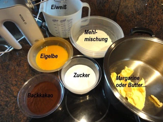 Rührteig:  SCHOKOKUCHEN à la Sacher - Rezept - Bild Nr. 2