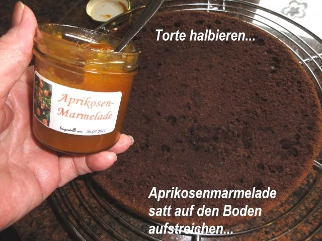 Rührteig:  SCHOKOKUCHEN à la Sacher - Rezept - Bild Nr. 8