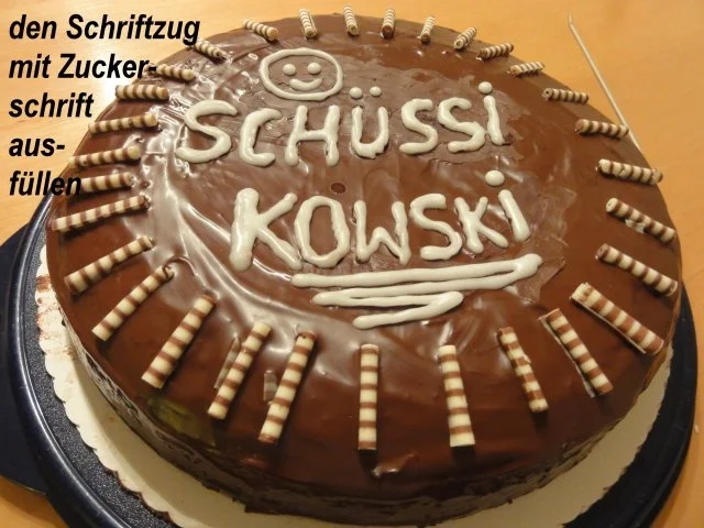 Rührteig:  SCHOKOKUCHEN à la Sacher - Rezept - Bild Nr. 10