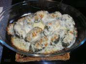 überbackene Spinatnocken - Rezept