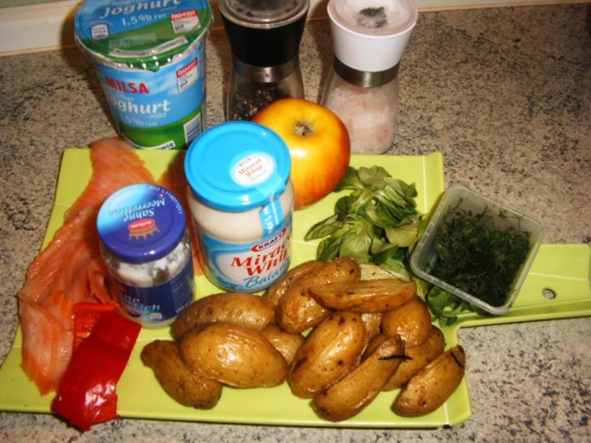 Lachs-Kartoffel-Salat - Rezept - Bild Nr. 2