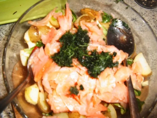 Lachs-Kartoffel-Salat - Rezept - Bild Nr. 4