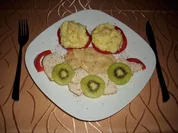 Zarte Hähnchenbrust in einer Frischkäse-Ananas-Sauce - Rezept