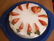 Erdbeer-Topfen-Sahne - Rezept