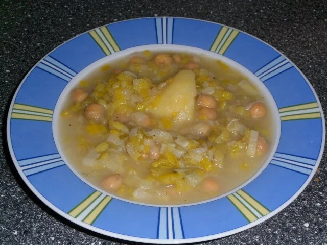 Kichererbsen - Lauch - Suppe - Rezept