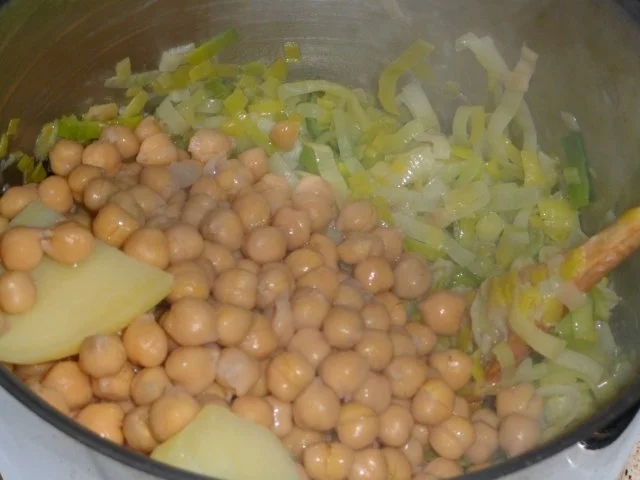Kichererbsen - Lauch - Suppe - Rezept - Bild Nr. 8