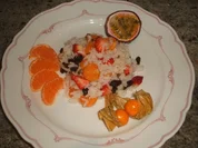 Dessert: Süßer Reissalat - Rezept