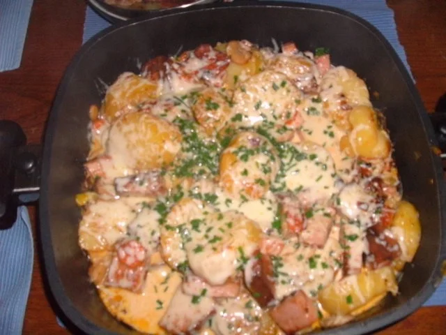 Kartoffel-Käse-Pfanne - Rezept