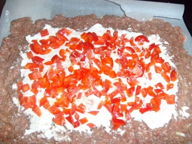 Hackrolle  - gefüllt und eingewickelt - - Rezept - Bild Nr. 7