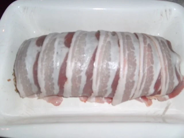 Hackrolle  - gefüllt und eingewickelt - - Rezept - Bild Nr. 10