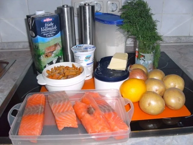 Kartoffel-Lachs-Gratin - Rezept - Bild Nr. 2