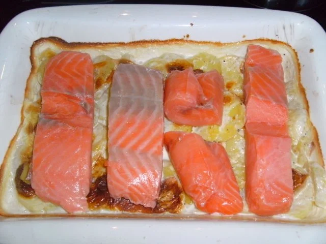 Kartoffel-Lachs-Gratin - Rezept - Bild Nr. 9