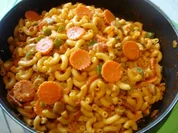 Rezept: Hörnchennudelpfanne Hörnchennudelpfanne - Rezept