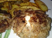 Fleischpflanzal mit Feta - Rezept