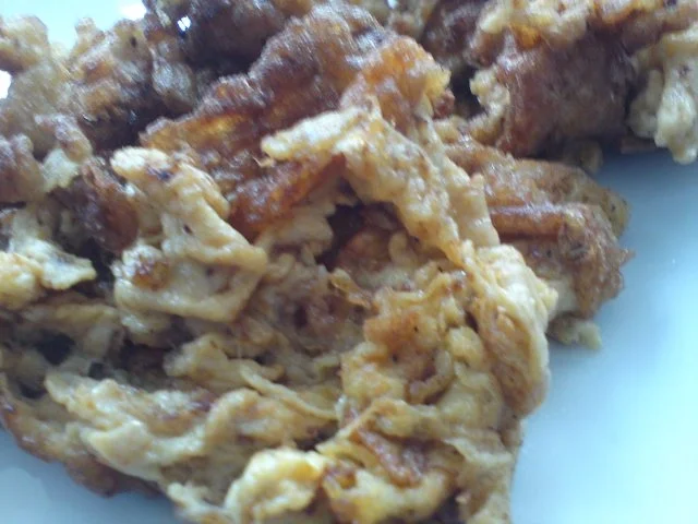 Eierpfauntscherl - Rezept