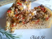 Pikantes Backen: Makkaroni Hack-Torte - Rezept