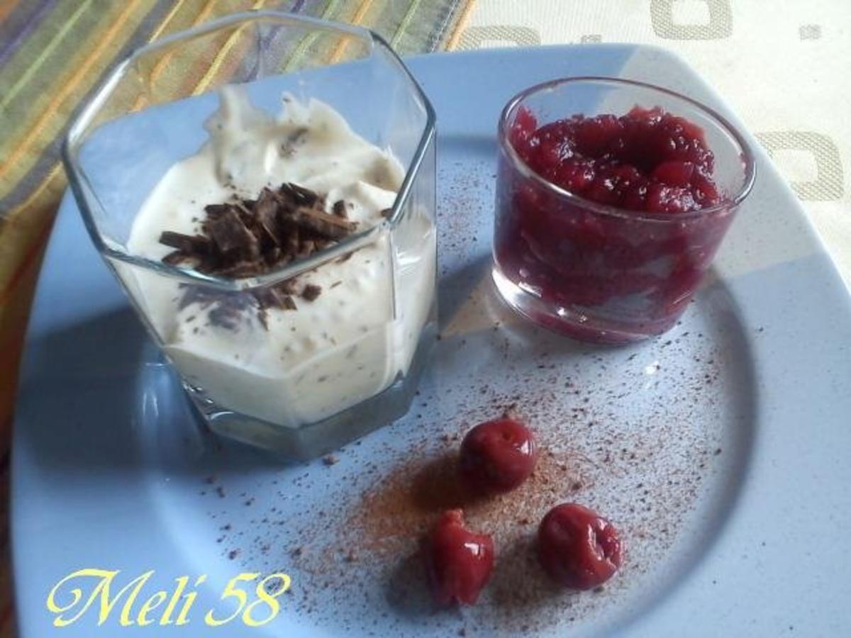 Desserts: Mascarponecreme mit Kirschen - Rezept Gesendet von meli58 ...