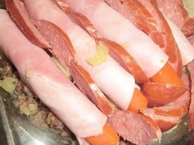 Rezept: RESTE: Möhren-Schinken-Röllchen auf Linsen, schnell gemacht Bild Nr. 3 RESTE: Möhren-Schinken-Röllchen auf Linsen, schnell gemacht - Rezept - Bild Nr. 3