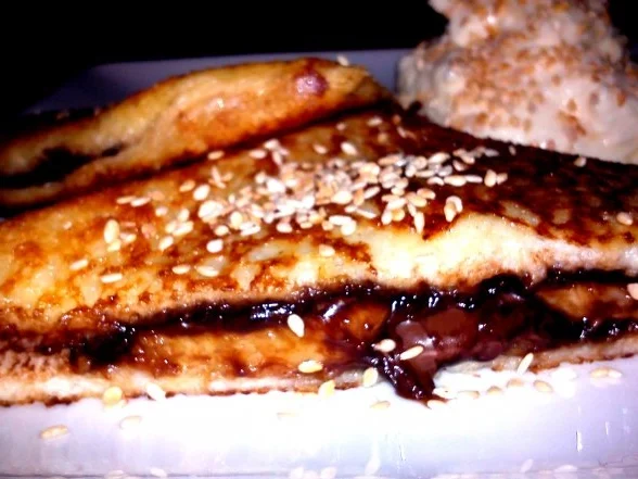 Rezept: Bananensandwich mit Mascarponecreme Bananensandwich mit Mascarponecreme - Rezept