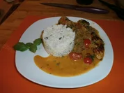 Hähnchen in Basilikumsoße - Rezept