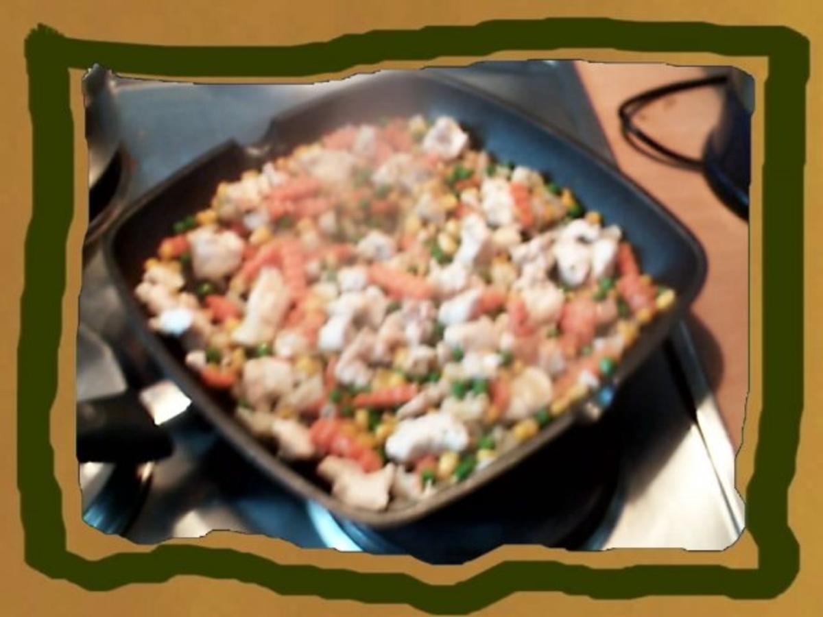 Kochen mit Ebly Hähnchenstreifen in Gemüse - Rezept - Bild Nr. 5