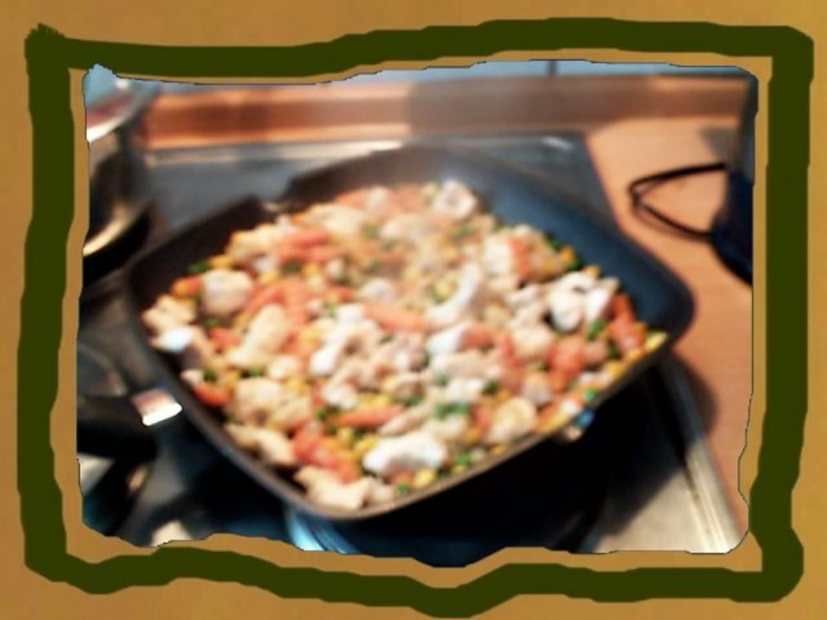 Kochen mit Ebly Hähnchenstreifen in Gemüse - Rezept - Bild Nr. 6