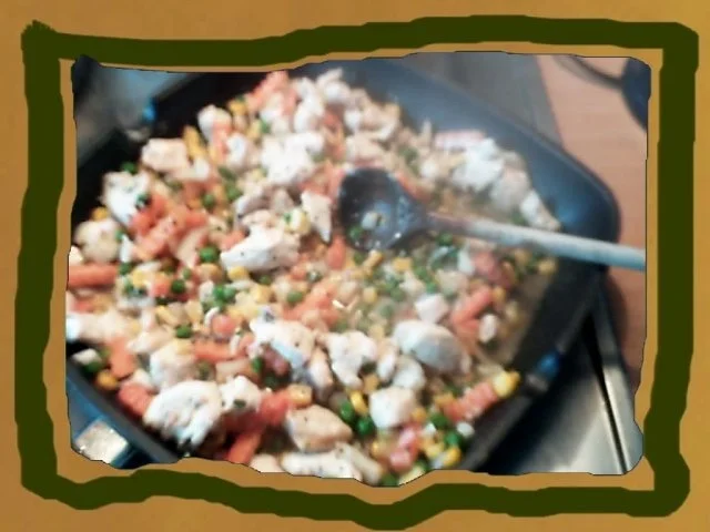 Kochen mit Ebly Hähnchenstreifen in Gemüse - Rezept - Bild Nr. 8