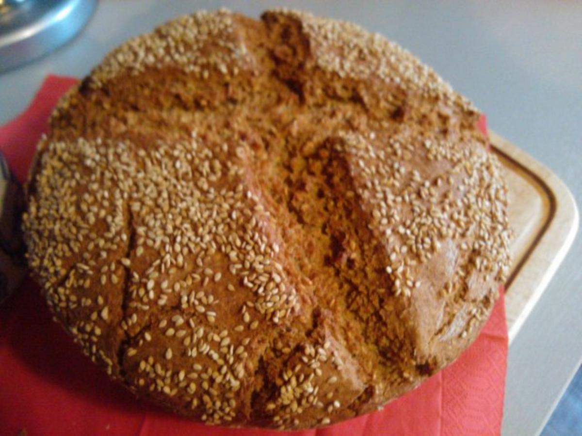 Bilder für Molenbrood dunkel-herzhaft, Muehlenbrot (keine Wartezeit) - Rezept