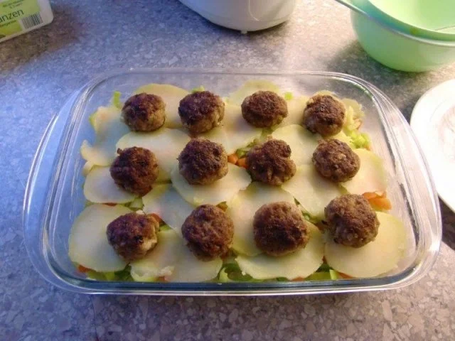 Fleischklos – Auflauf à la Heiko - Rezept - Bild Nr. 13