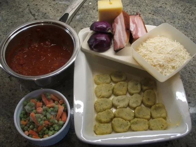 Rezept: Auflauf: Gnocchi-Auflauf "Sale" Bild Nr. 2 Auflauf: Gnocchi-Auflauf "Sale" - Rezept - Bild Nr. 2