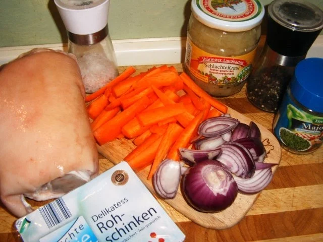 Rezept: Gefülltes Eisbein Bild Nr. 2 Gefülltes Eisbein - Rezept - Bild Nr. 2