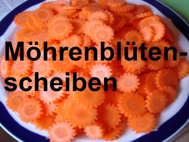 Rezept: Möhrenblütengemüse mit Kokosmilch und Reis Möhrenblütengemüse mit Kokosmilch und Reis - Rezept