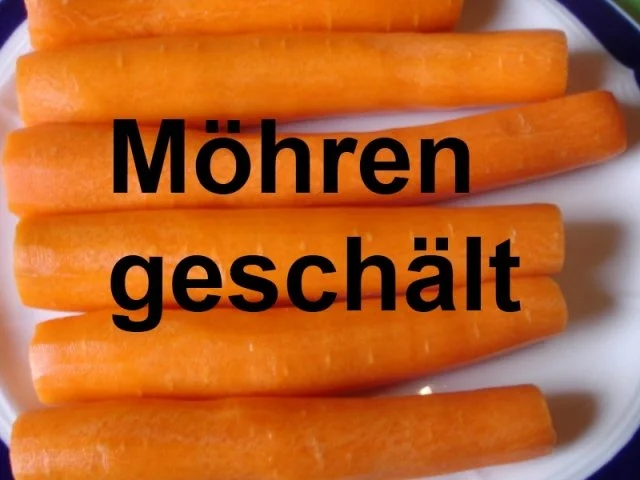 Rezept: Möhrenblütengemüse mit Kokosmilch und Reis Bild Nr. 3 Möhrenblütengemüse mit Kokosmilch und Reis - Rezept - Bild Nr. 3
