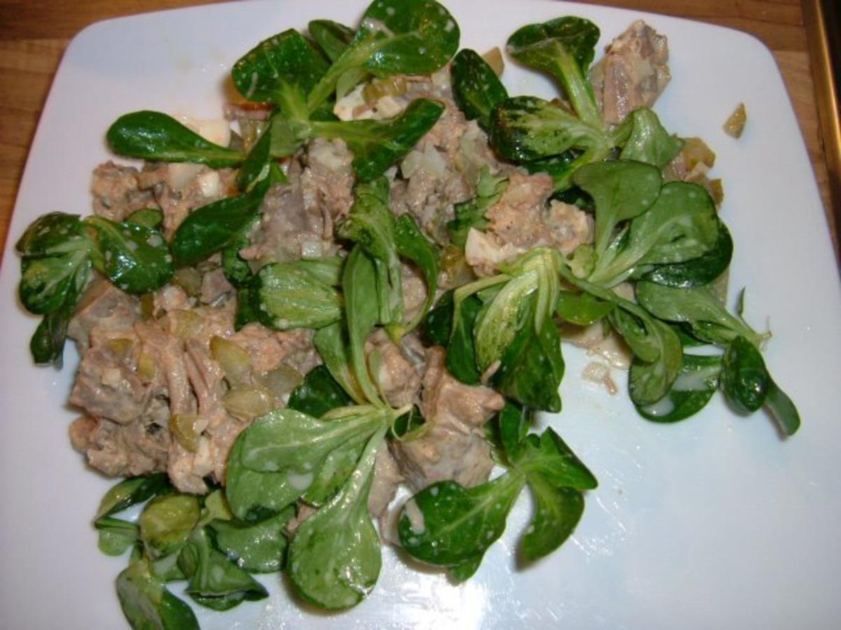 Mäuseohren im Rindfleisch Salat! - Rezept