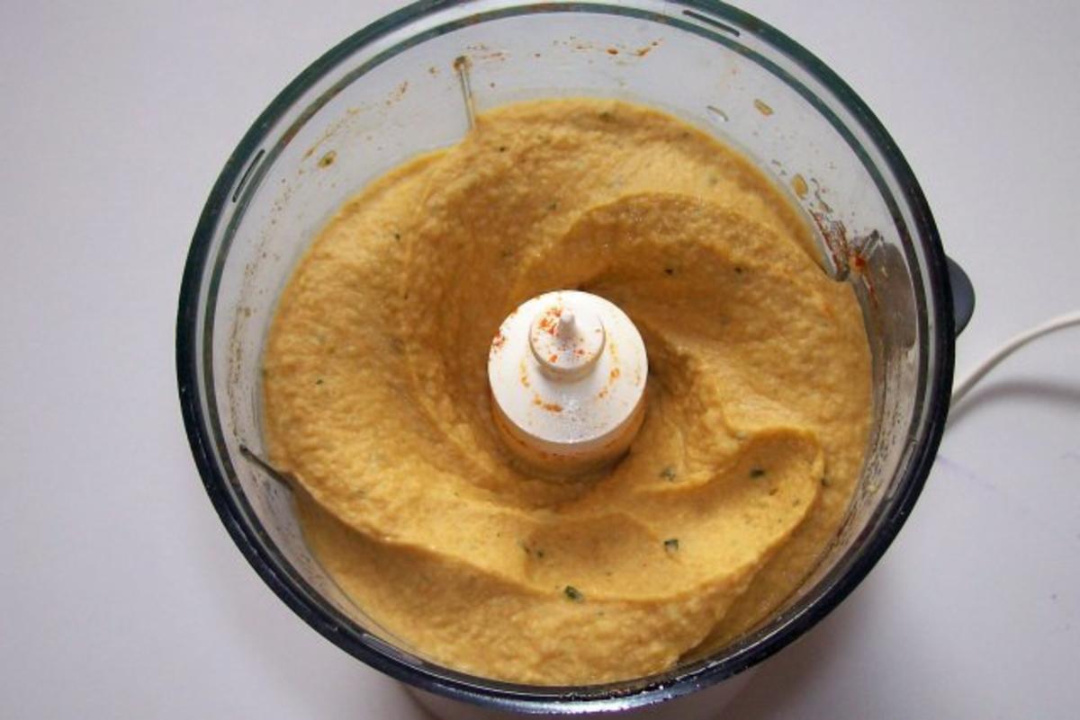 Hummus (Kichererbsenpaste) - Rezept - Bild Nr. 2