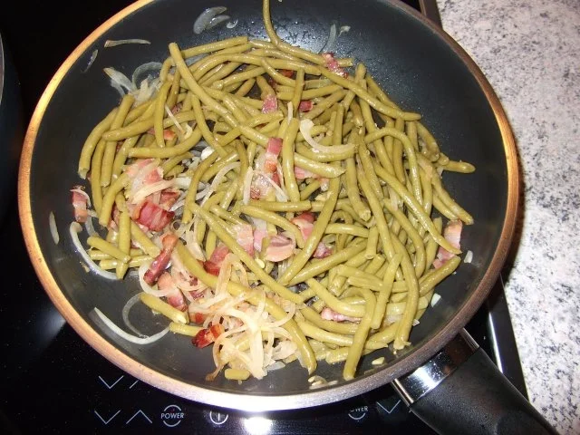 Speckbohnen Dieter´s Art - Rezept