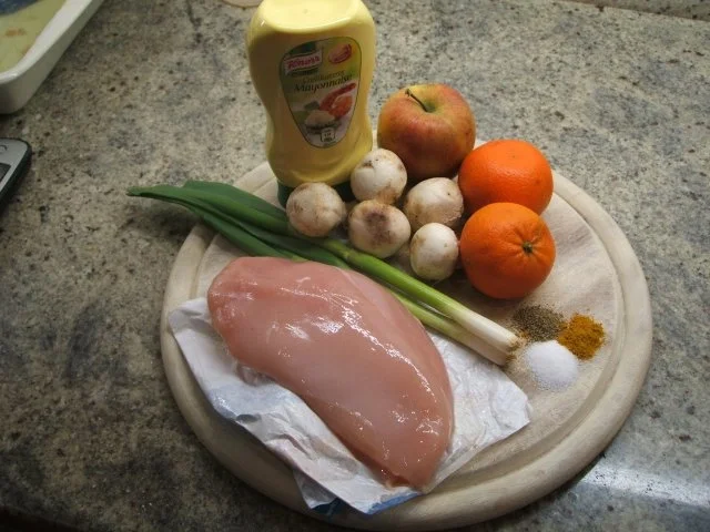 Salate: Fruchtiger Geflügelsalat - Rezept - Bild Nr. 2