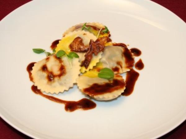 Ravioli mit Ochsenschwanz und Entenleber - von Das perfekte Dinner