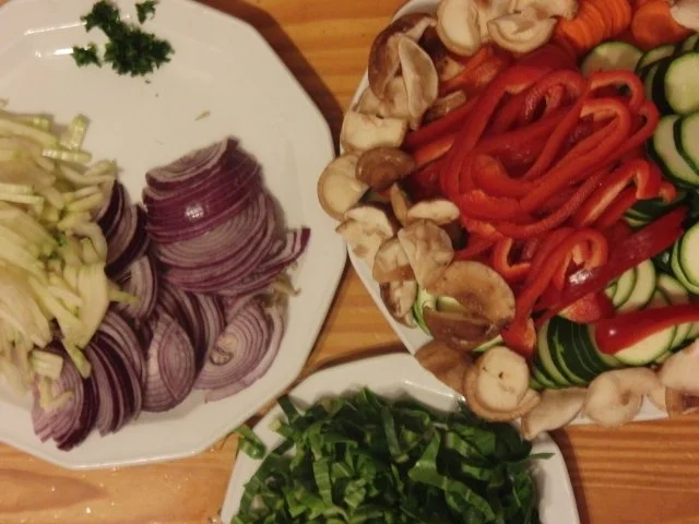 Rezept: Asia-Gemüse süss-sauer mit Erdnüssen Bild Nr. 3 Asia-Gemüse süss-sauer mit Erdnüssen - Rezept - Bild Nr. 3