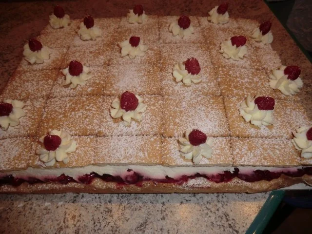 ♥ Keks - Himbeer - Schnittchen ♥ - Rezept