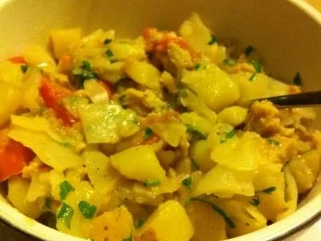 Rezept: Kartoffel-Kohl-Eintopf mit Kresse Bild Nr. 3 Kartoffel-Kohl-Eintopf mit Kresse - Rezept - Bild Nr. 3