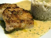 Victoriabarschfilet mit Dill-Senf-Sauce - Rezept
