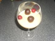 Vanillepudding mit Kirschen - Rezept