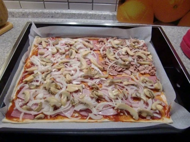 Rezept: Meine Pizza à la Heiko Bild Nr. 5 Meine Pizza à la Heiko - Rezept - Bild Nr. 5